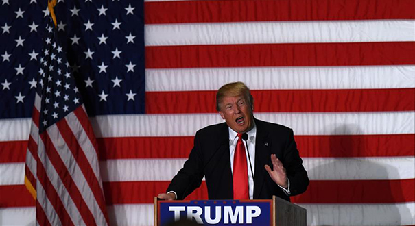 特朗普为美国总统预选冲刺