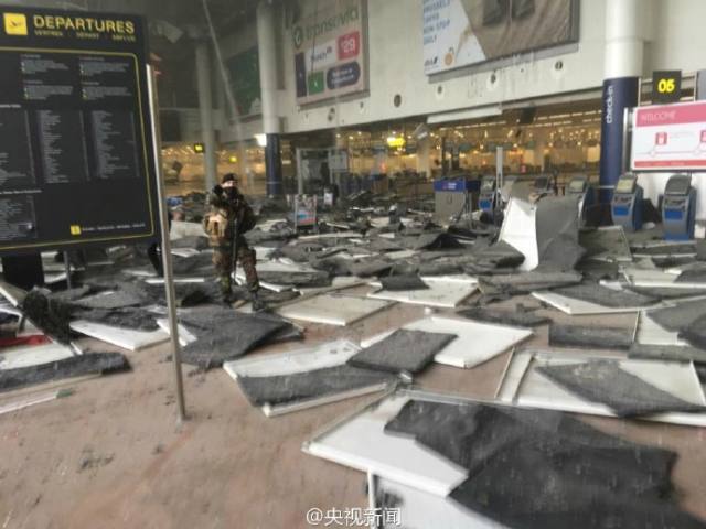 比利時布魯塞爾機場發生爆炸