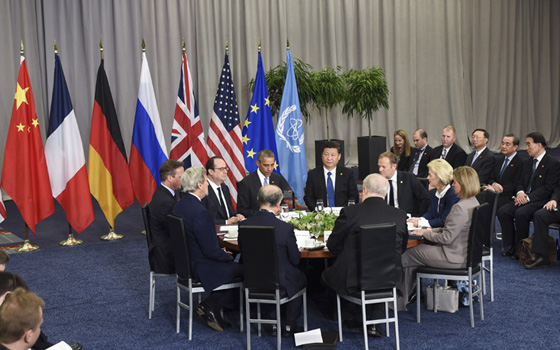 习近平出席伊朗核问题六国机制领导人会议