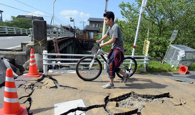 日本九州连环强震已造成至少41人遇难11人失踪