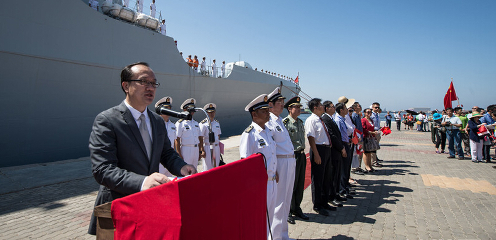 友谊、和平、交流、合作：中国海军152舰艇编队到访埃及