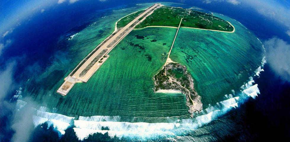 本网记者航拍西沙群岛 展现壮美全貌