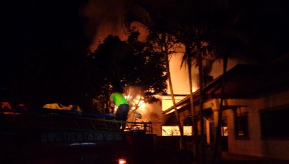 泰国清莱一学校火灾致17名小学生死亡