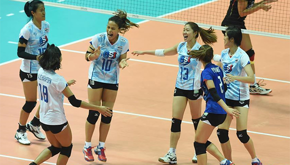 世界女排大奖赛：泰国胜德国