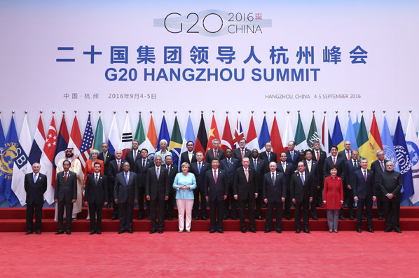 习近平出席二十国集团领导人杭州峰会并致开幕辞