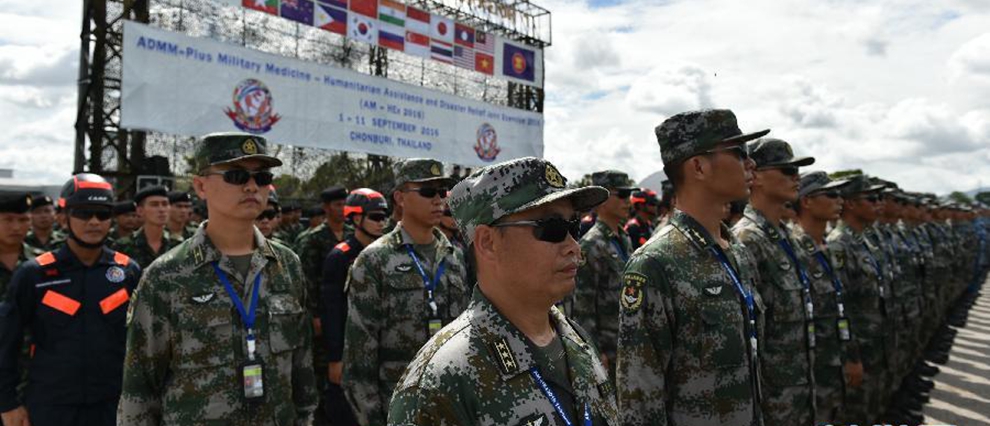 第二次东盟防长扩大会人道主义援助救灾与军事医学联合演练开幕