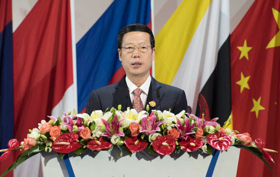 张高丽出席中国—东盟博览会开幕式并发表演讲