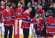 李克強與加拿大總理共同到訪蒙特利爾"加拿大人"冰球隊
