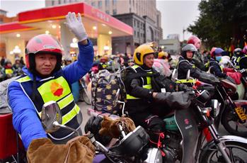 向着家的方向 千里骑行