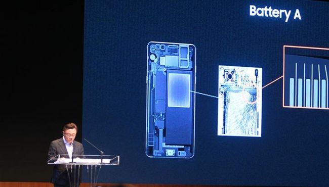 三星称Note7手机燃损原因在电池（组图）