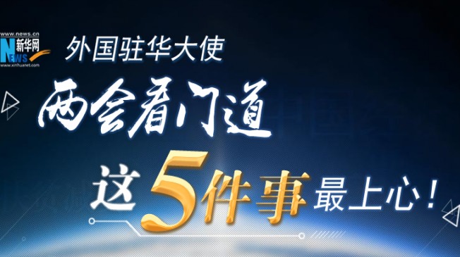 外国驻华大使两会看门道&mdash;&mdash;这5件事最上心