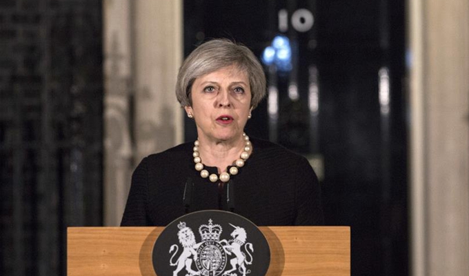 英首相嚴厲譴責恐襲事件