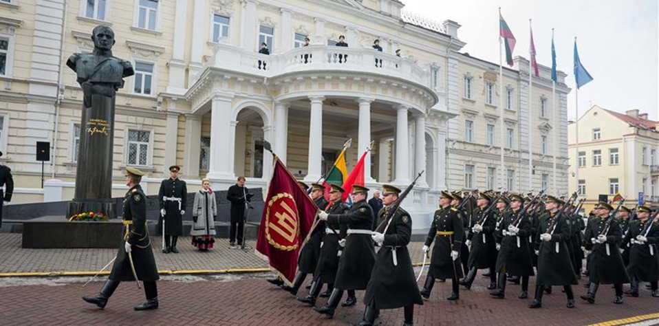 立陶宛庆祝独立99周年