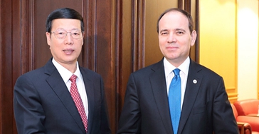 张高丽访问阿尔巴尼亚