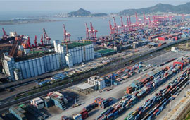 连云港：新亚欧大陆桥重要海陆转换枢纽