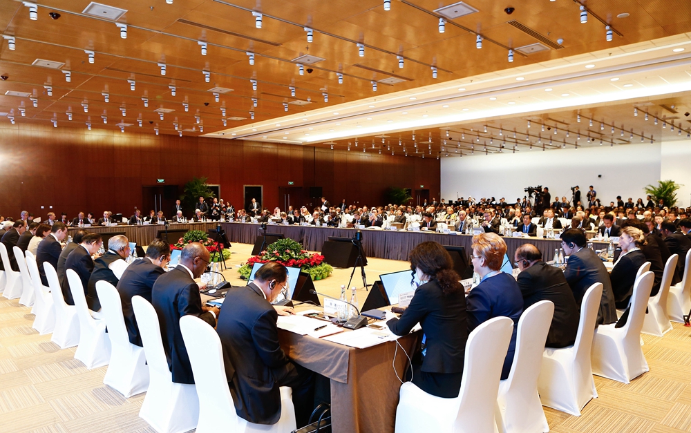 “一带一路”国际合作高峰论坛高级别会议举行六场平行主题会议
