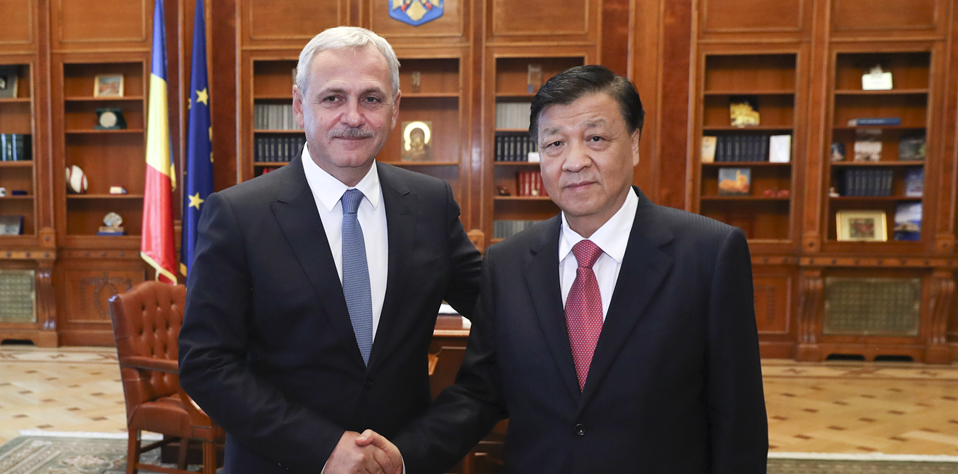 刘云山会见德拉格内亚