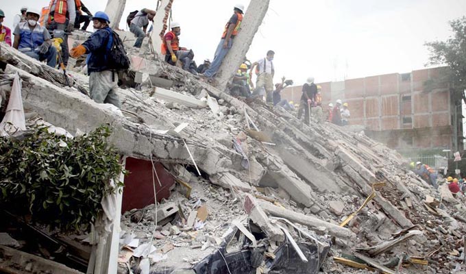 墨西哥城：強震過後