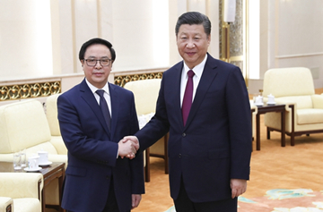 习近平会见越共中央总书记特使
