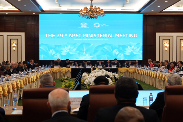 李保东王受文出席APEC第29届外交和贸易部长级会议