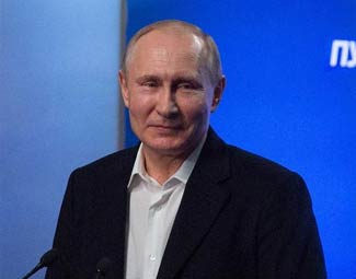 “强大的总统，强大的俄罗斯”