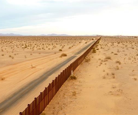 墨美边境隔离墙已存在近百年
