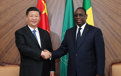 習近平同塞內加爾總統舉行會談