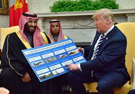 美國與沙特敲定125億美元軍售訂單