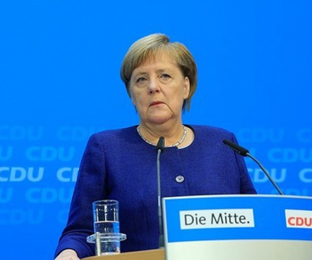 默克尔在基民盟领导层会议闭幕后讲话