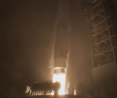 &ldquo;洞察&ldquo;号火星探测器发射升空画面