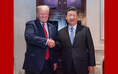 习近平同美国总统举行会晤