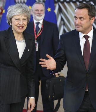 特雷莎&middot;梅参加欧盟冬季峰会