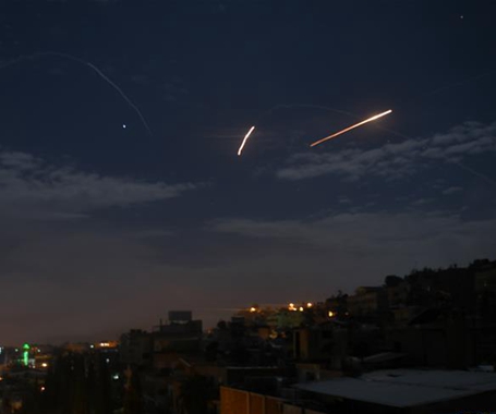 叙利亚军方说以色列对叙发动导弹袭击