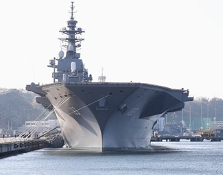 日本擬取消“出雲”號停靠韓國計劃
