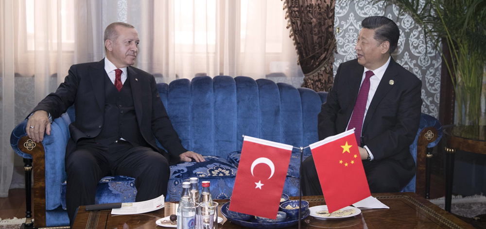 習近平會見土耳其總統埃爾多安