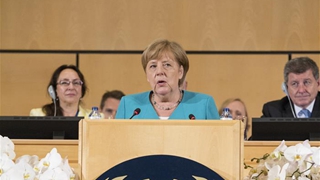 德国总理默克尔说多边主义面临危机