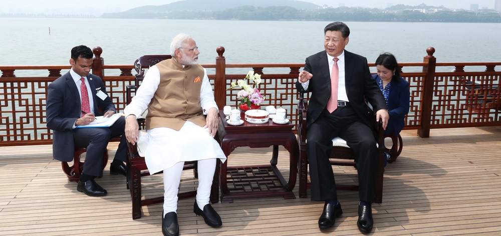 资料：习近平同印度总理莫迪在武汉举行非正式会晤