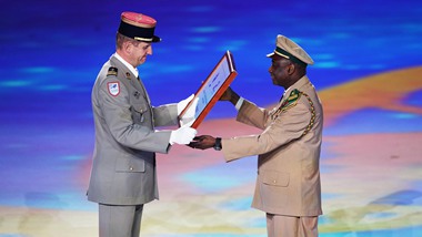 第七届世界军人运动会闭幕式在武汉举行