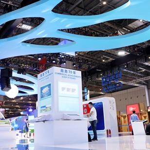 探营进博会国家展：中国馆内部