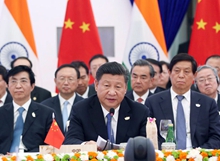习近平出席金砖国家领导人第八次会晤并发表重要讲话（2016年10月16日）