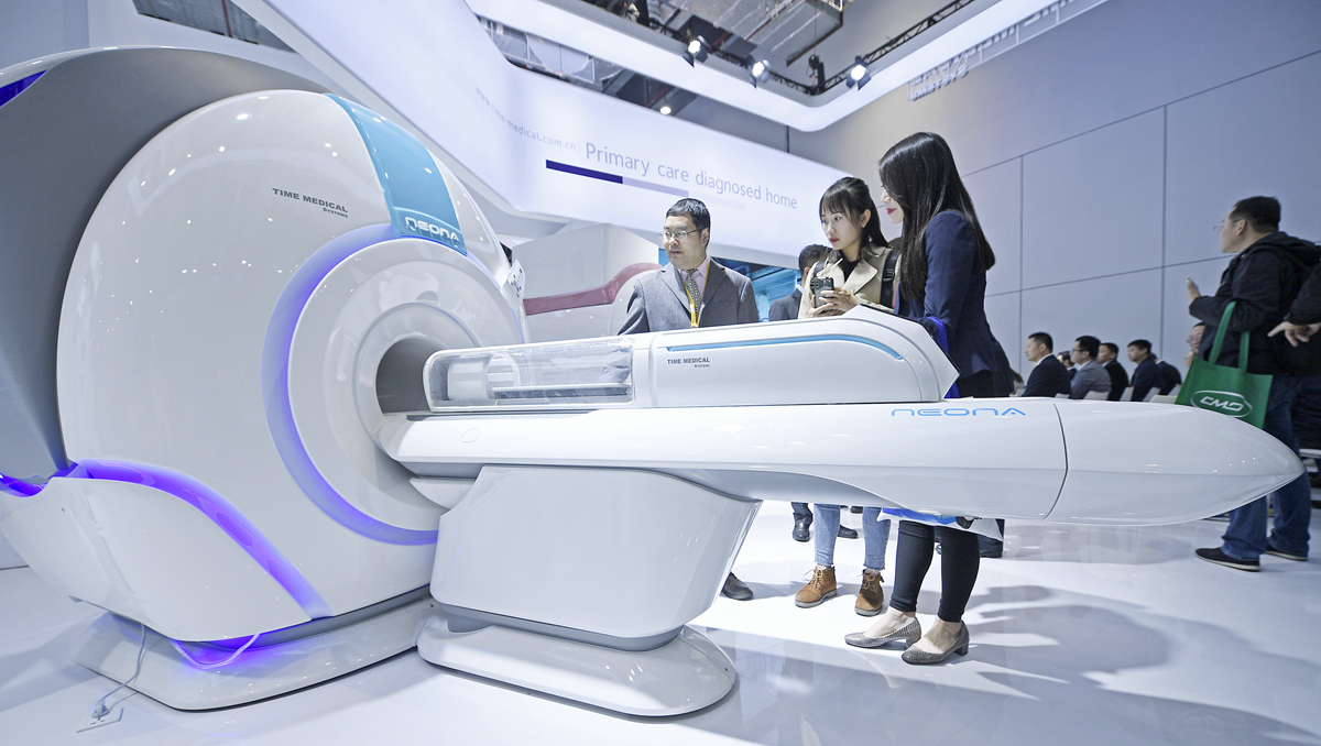 畅想未来医疗健康——第二届进博会医疗器械及医药保健展区扫描