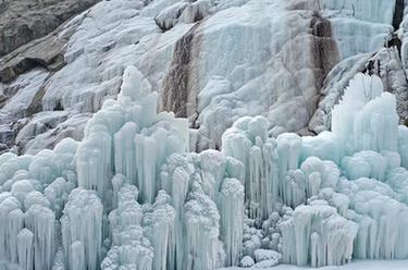 賀蘭山冰瀑