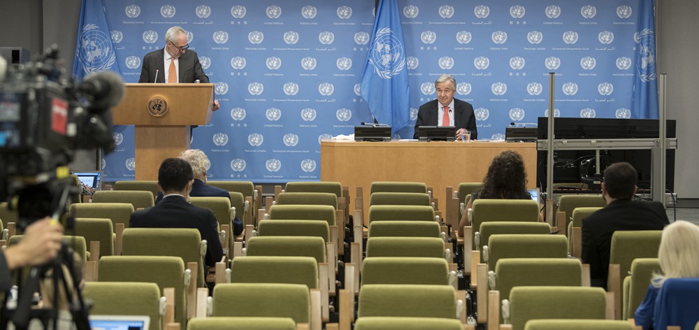 联合国秘书长强调国际社会渴望团结反对“单打独斗”