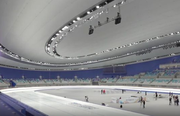 全球连线 | 验冰练兵：&ldquo;冰丝带&rdquo;迎来新一轮测试赛