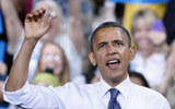 奥巴马获得连任