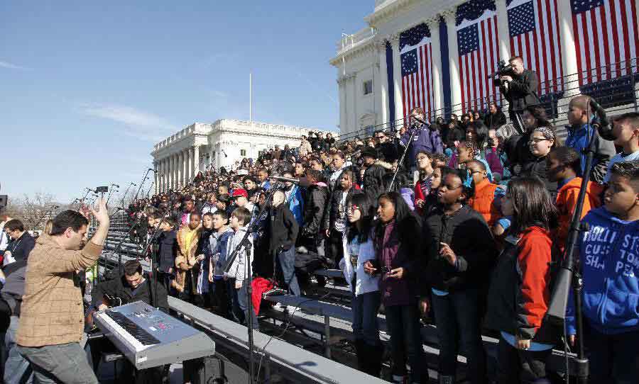 华盛顿静待总统就职典礼