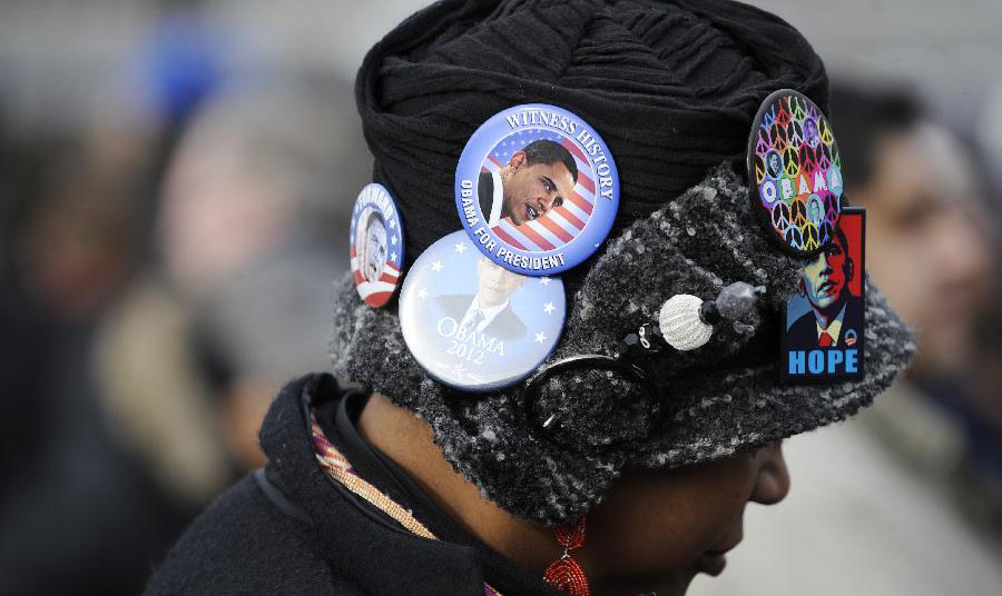 奥巴马总统就职典礼在华盛顿举行