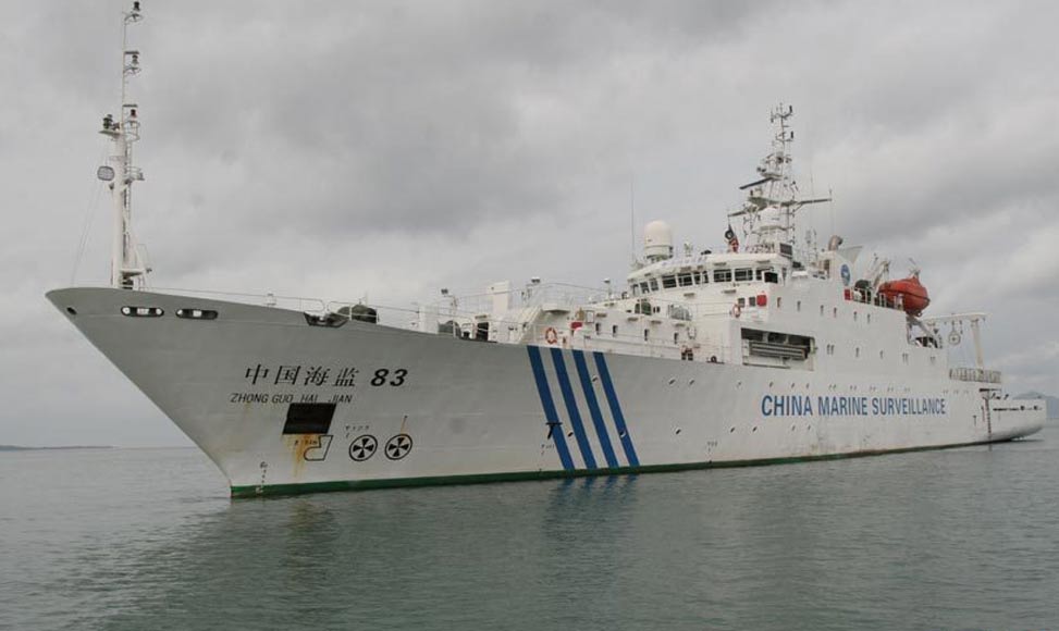 本网记者直击中国海监南海巡航