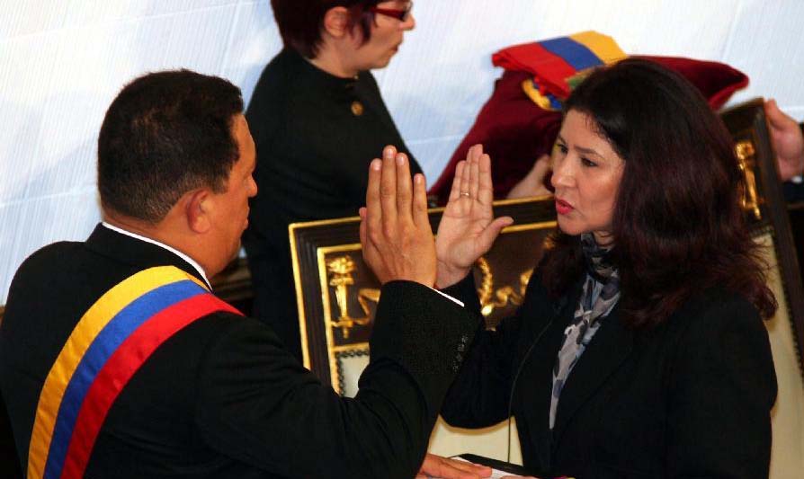 2007年查韦斯宣誓就职