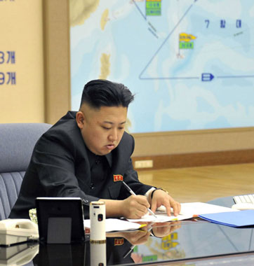 朝鲜“作战图”引韩方围观